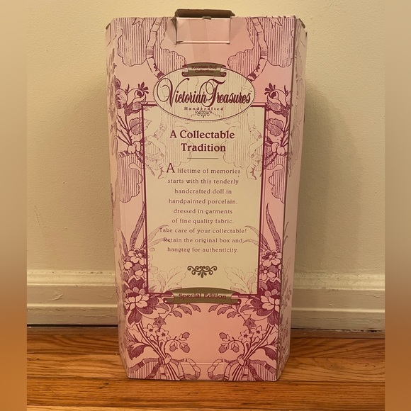 Victorian Treasures Handcrafted Porcelain Doll - Special Edition - Picture 3 of 5